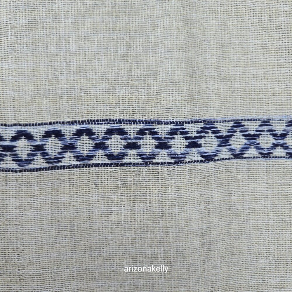 NWT Eileen Fisher Handloomed Ethiopian Artisan Cotton Scarf - Picture 6 of 16